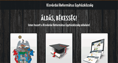 Desktop Screenshot of kisvarda.reformatus.hu